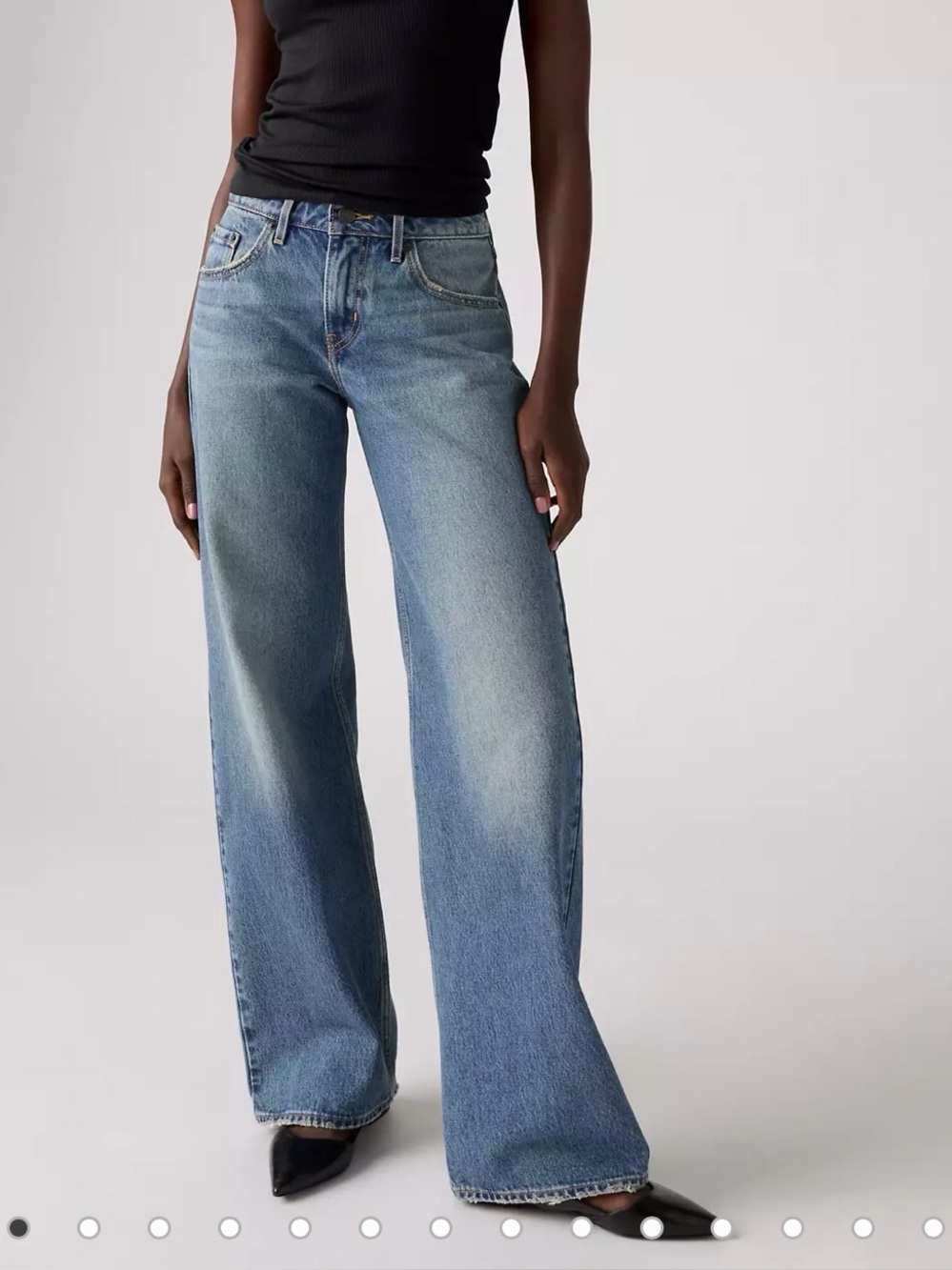NEW Levi’s Low Loose Straight Leg Jeans Women’s Size 25x32